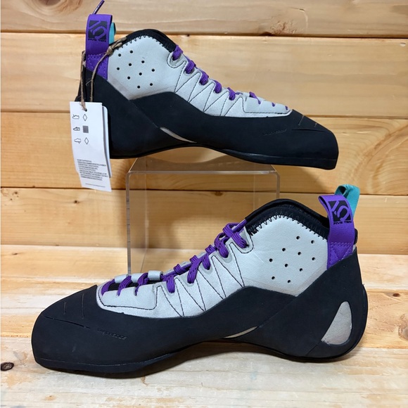 New Adidas Grandstone Rock Climbing Black Shoes - BC0866 - Mens Size 8 / Women 9 - Picture 2 of 7